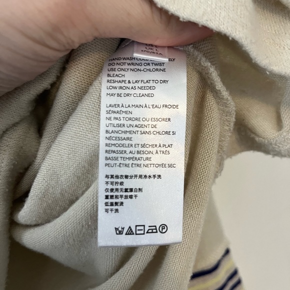 Free People Long Sleeve Oversized Strip - Picture 5 of 6